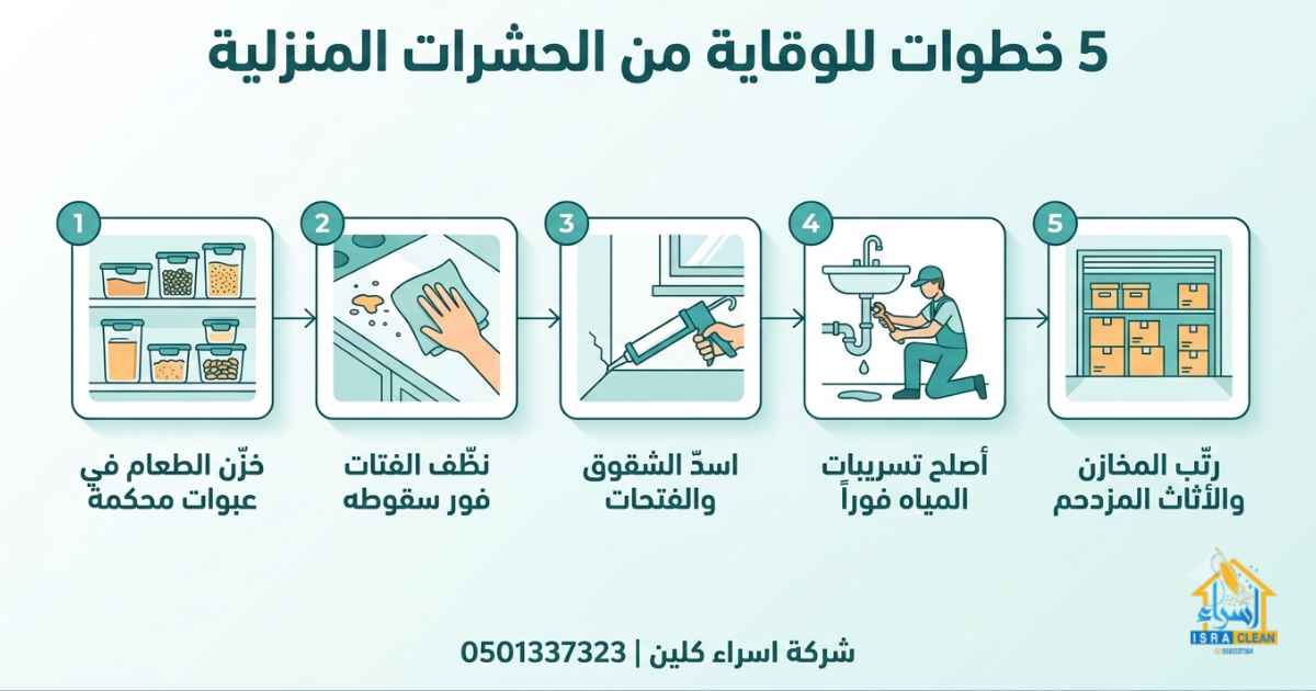 مكافحة الحشرات المنزلية
