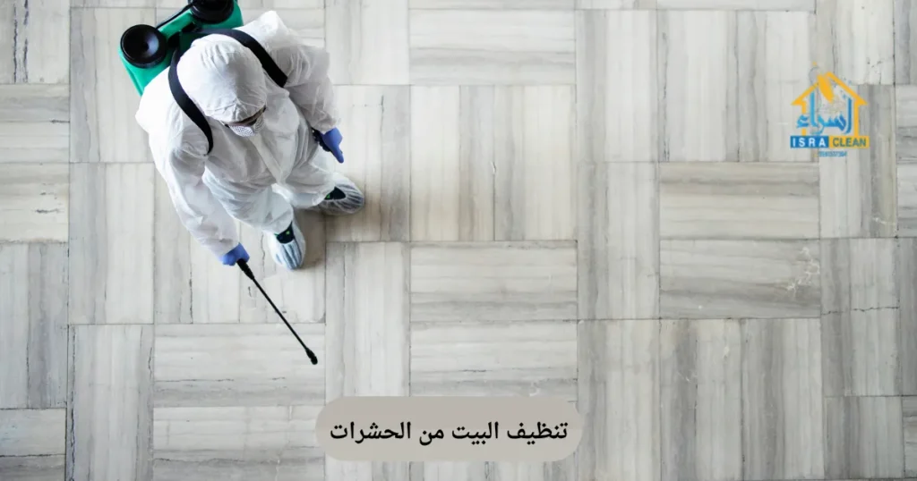 تنظيف البيت من الحشرات