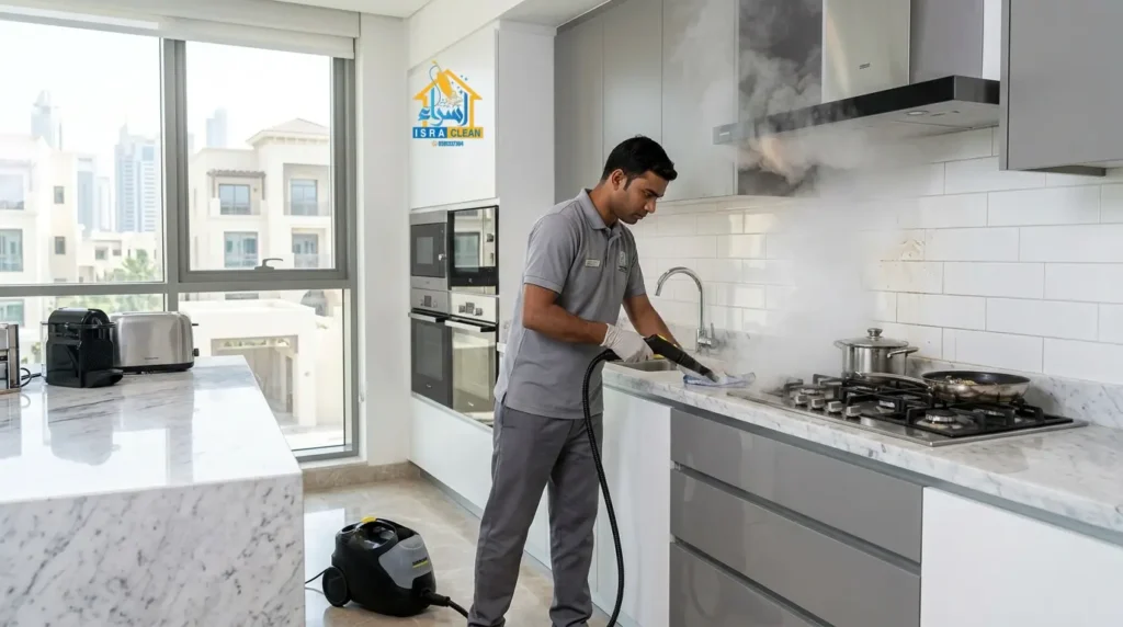 تنظيف المطابخ بالبخار